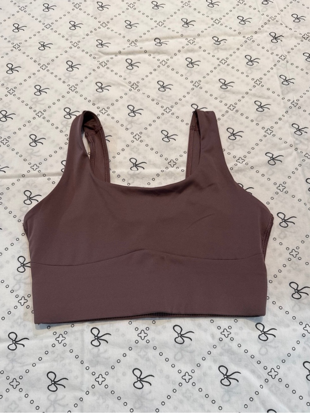 Gymshark Brown Sports bra size Small